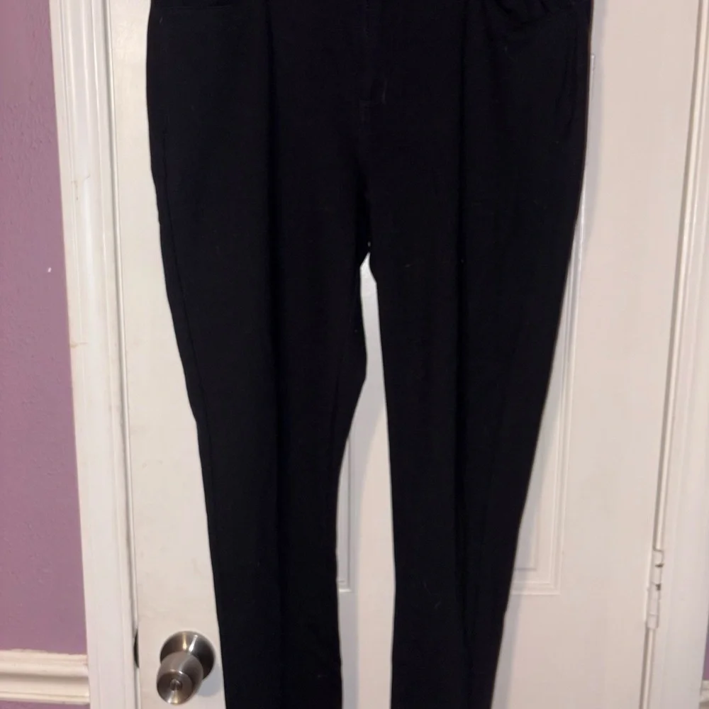 Michael Kors Black Straight Leg Pants